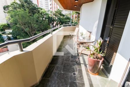 Varanda da Sala de apartamento à venda com 3 quartos, 149m² em Vila Suzana, São Paulo