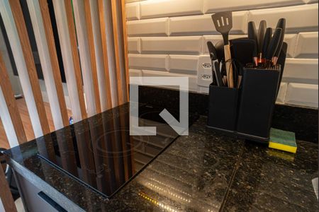 Cozinha de kitnet/studio à venda com 1 quarto, 20m² em Bela Vista, São Paulo
