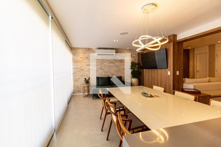 Varanda Gourmet de apartamento para alugar com 3 quartos, 136m² em Barra Funda, São Paulo