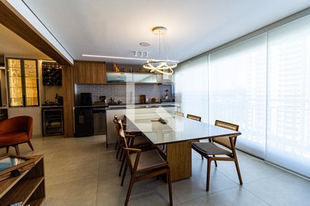 Varanda Gourmet de apartamento para alugar com 3 quartos, 136m² em Barra Funda, São Paulo