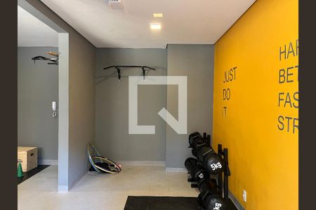 Área comum - Academia de apartamento para alugar com 1 quarto, 27m² em Parque Industrial Tomas Edson, São Paulo