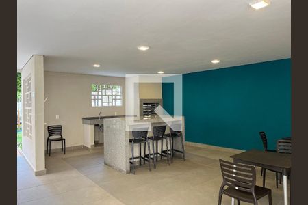 Área comum - Churrasqueira de apartamento para alugar com 1 quarto, 27m² em Parque Industrial Tomas Edson, São Paulo