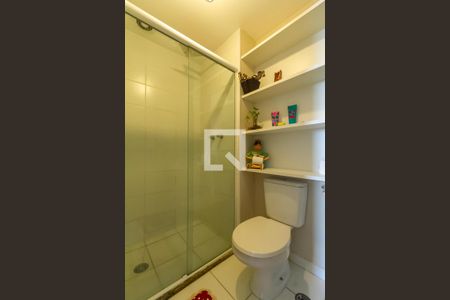 Banheiro de apartamento à venda com 1 quarto, 42m² em Jardim Olavo Bilac, São Bernardo do Campo