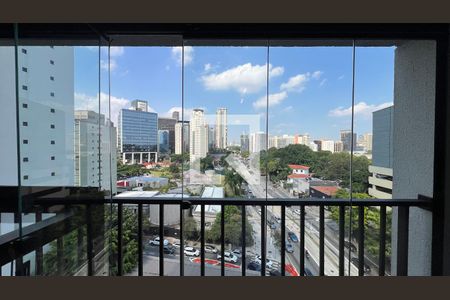 Sacada de kitnet/studio para alugar com 1 quarto, 25m² em Pinheiros, São Paulo