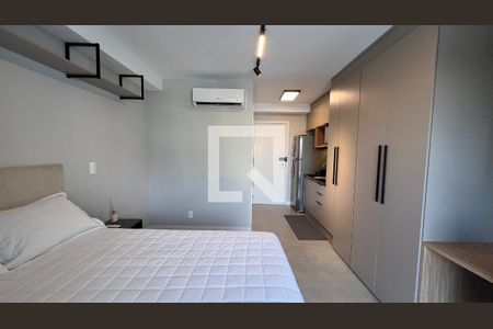Quarto/Sala de kitnet/studio para alugar com 1 quarto, 25m² em Pinheiros, São Paulo