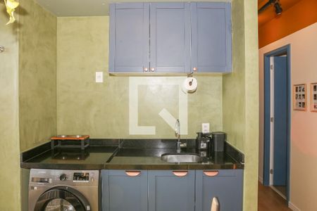 Sala e Cozinha de apartamento para alugar com 2 quartos, 75m² em Jardim Vera Cruz, São Paulo