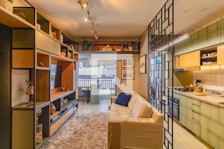 Sala de apartamento à venda com 2 quartos, 65m² em Vila Santa Catarina, São Paulo