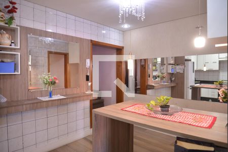 Cozinha de apartamento à venda com 3 quartos, 117m² em Jardim Guarará, Santo André