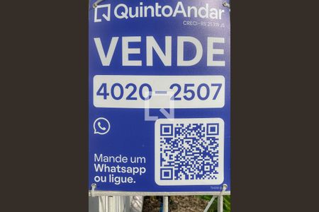 Plaquinha Instalada de apartamento para alugar com 1 quarto, 39m² em Cristo Redentor, Porto Alegre