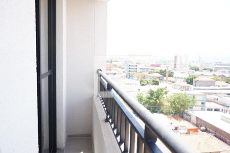 varanda de apartamento para alugar com 1 quarto, 27m² em Belenzinho, São Paulo