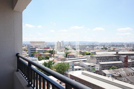 varanda de apartamento para alugar com 1 quarto, 27m² em Belenzinho, São Paulo