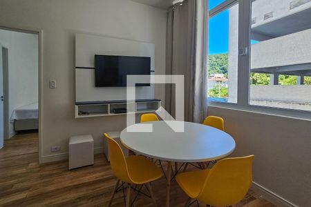 Sala de apartamento para alugar com 1 quarto, 57m² em Centro, Guarujá