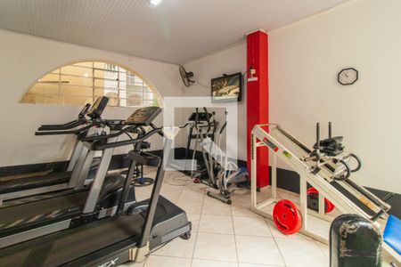 Área comum - Academia de apartamento à venda com 2 quartos, 62m² em Cristal, Porto Alegre