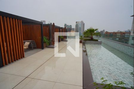 Área comum - Piscina de kitnet/studio à venda com 1 quarto, 41m² em Boa Vista, Porto Alegre