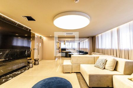 Área comum - Salão de festas de apartamento à venda com 1 quarto, 41m² em Boa Vista, Porto Alegre