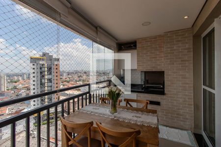 Varanda gourmet de apartamento à venda com 3 quartos, 76m² em Vila Maria Alta, São Paulo