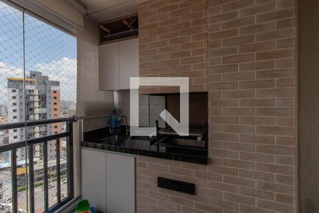 Varanda gourmet de apartamento à venda com 3 quartos, 76m² em Vila Maria Alta, São Paulo
