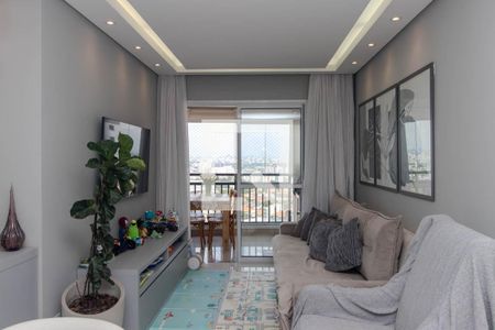 Sala de apartamento à venda com 3 quartos, 76m² em Vila Maria Alta, São Paulo