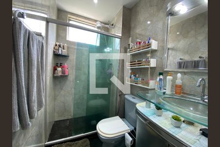 Banheiro de apartamento à venda com 2 quartos, 60m² em Engenho de Dentro, Rio de Janeiro