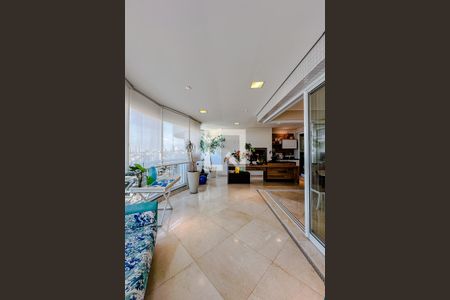 Varanda da Sala de apartamento à venda com 3 quartos, 200m² em Jardim Analia Franco, São Paulo