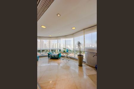 Varanda da Sala de apartamento à venda com 3 quartos, 200m² em Jardim Analia Franco, São Paulo