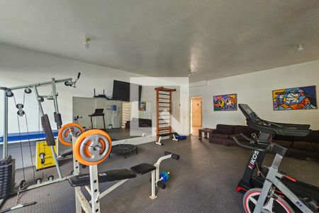 Área de Lazer  de apartamento para alugar com 1 quarto, 60m² em Barra Funda, Guarujá