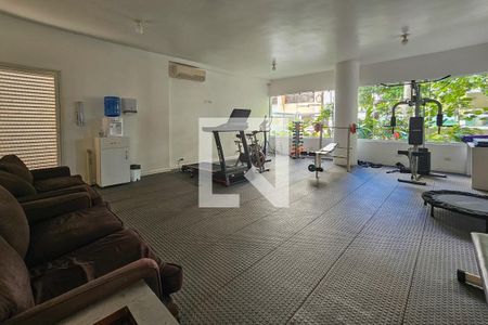 Área de Lazer  de apartamento para alugar com 1 quarto, 60m² em Barra Funda, Guarujá