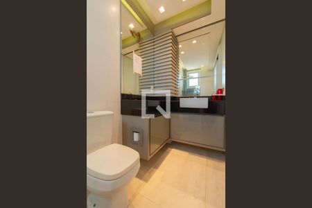 Banheiro Suíte 1 de apartamento à venda com 2 quartos, 158m² em Nossa Senhora das Gracas, Canoas