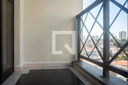 Varanda da Sala de apartamento à venda com 3 quartos, 75m² em Chácara Inglesa, São Paulo