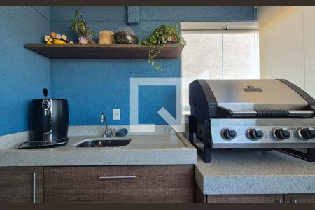 Varanda de apartamento à venda com 2 quartos, 60m² em Vila Valparaíso, Santo André