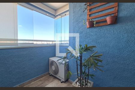 Varanda de apartamento à venda com 2 quartos, 60m² em Vila Valparaíso, Santo André