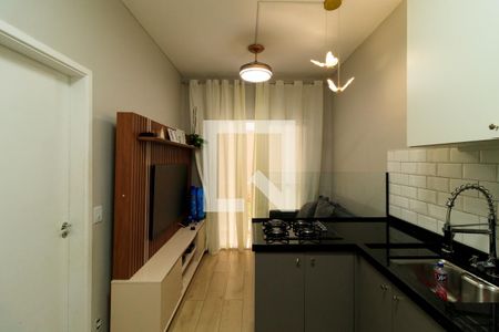 Sala de apartamento para alugar com 1 quarto, 30m² em Parque Vitoria, São Paulo