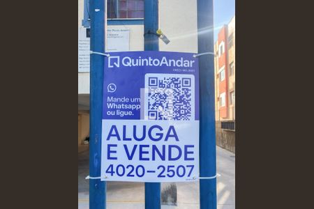 Plaquinha Instalada de apartamento à venda com 2 quartos, 60m² em Planalto, Belo Horizonte