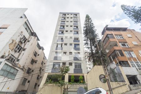 Fachada de apartamento à venda com 3 quartos, 90m² em Santo Antônio, Belo Horizonte