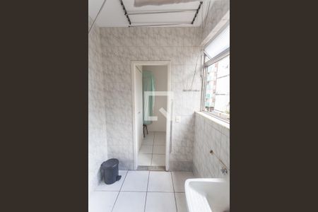Área de Serviço de apartamento à venda com 3 quartos, 90m² em Santo Antônio, Belo Horizonte
