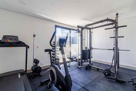 Área comum - Academia de kitnet/studio à venda com 1 quarto, 27m² em Cerqueira César, São Paulo