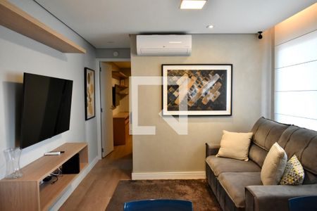 Sala de apartamento para alugar com 1 quarto, 38m² em Vila Clementino, São Paulo