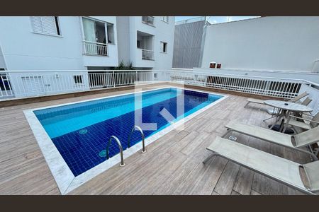 Área comum - Piscina de apartamento à venda com 2 quartos, 64m² em Campestre, Santo André
