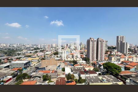Sala - Sala de Jantar Varanda Vista de apartamento à venda com 2 quartos, 64m² em Campestre, Santo André