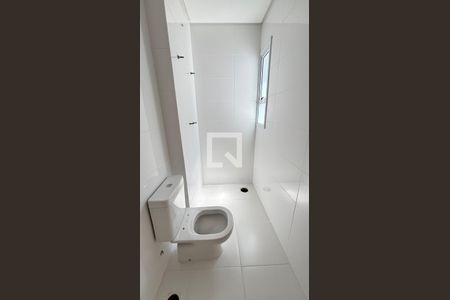 Banheiro da Suíte de apartamento à venda com 2 quartos, 64m² em Campestre, Santo André