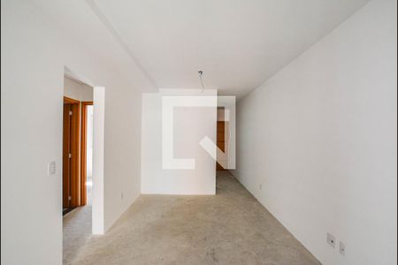 Sala de apartamento à venda com 2 quartos, 65m² em Campestre, Santo André