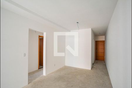 Sala de apartamento à venda com 2 quartos, 65m² em Campestre, Santo André