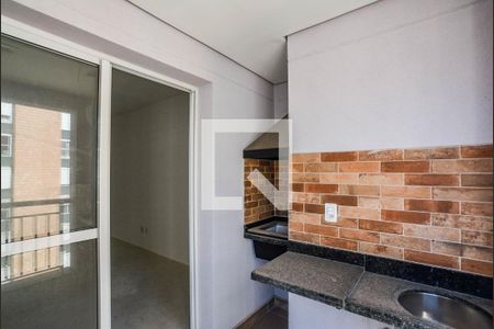 Varanda da Sala de apartamento à venda com 2 quartos, 65m² em Campestre, Santo André