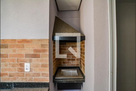 Varanda da Sala de apartamento à venda com 2 quartos, 65m² em Campestre, Santo André