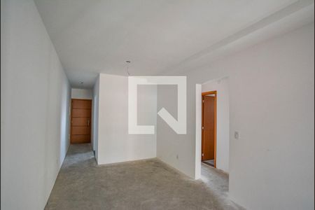 Sala de apartamento à venda com 2 quartos, 65m² em Campestre, Santo André