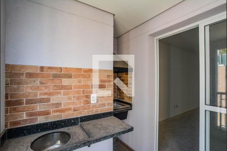 Varanda da Sala de apartamento à venda com 2 quartos, 65m² em Campestre, Santo André