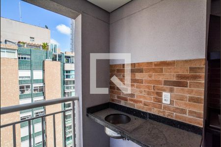 Varanda da Sala de apartamento à venda com 2 quartos, 65m² em Campestre, Santo André