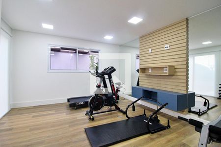 Área comum - Academia de apartamento à venda com 2 quartos, 65m² em Campestre, Santo André