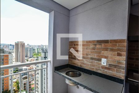 Varanda da Sala de apartamento à venda com 2 quartos, 65m² em Campestre, Santo André