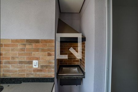 Varanda da Sala de apartamento à venda com 2 quartos, 65m² em Campestre, Santo André